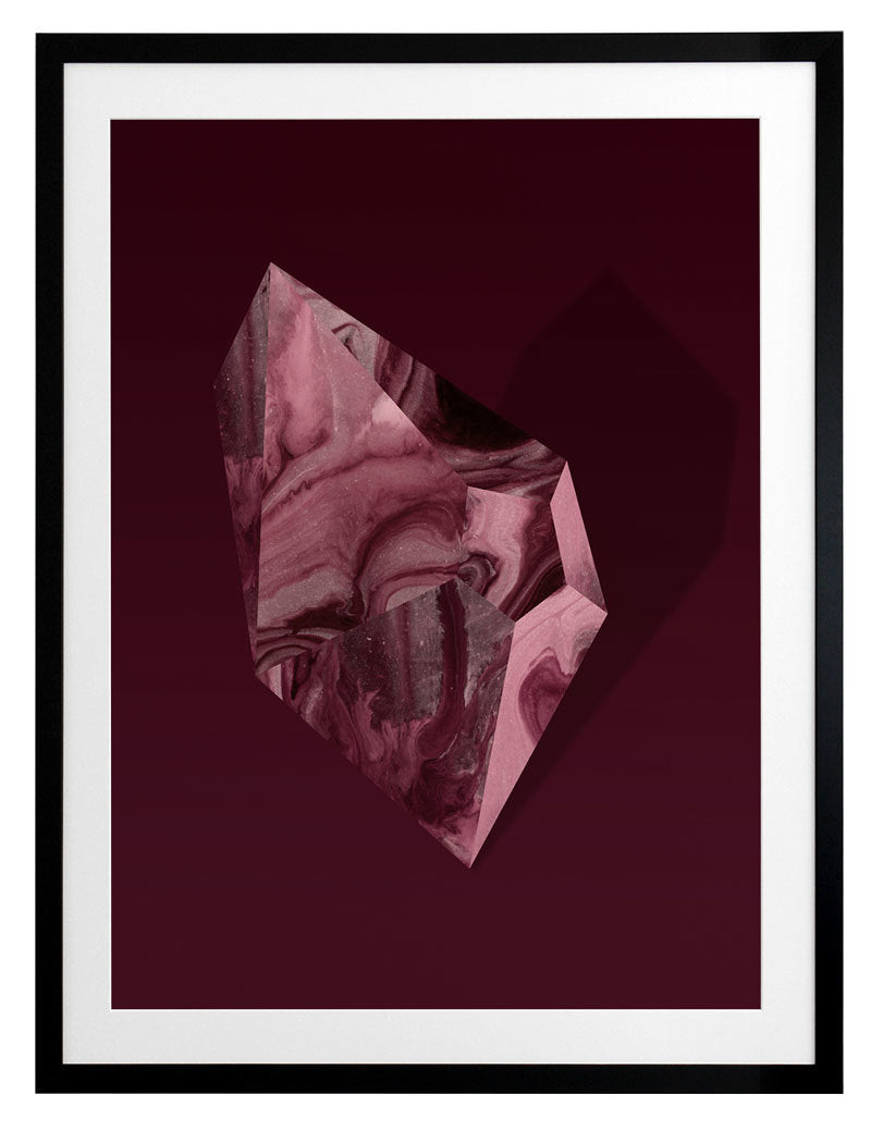 Garnet Framed Art Print