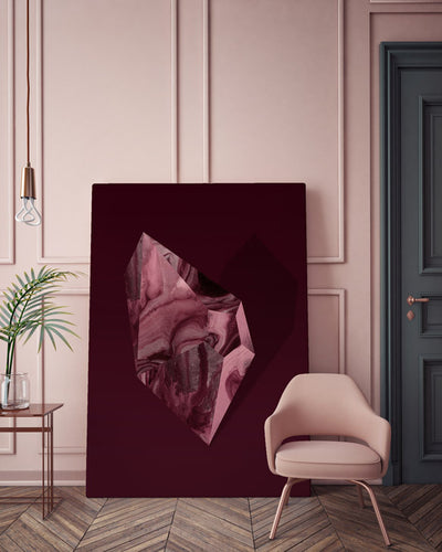 Garnet Framed Art Print | Lifestyle