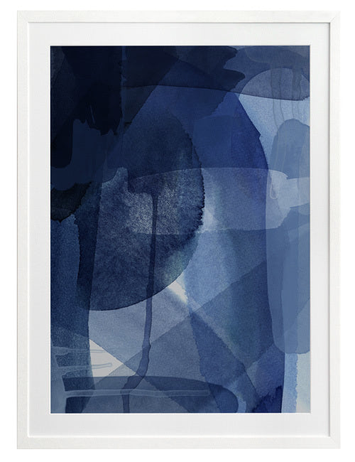 Azul Framed Art Print