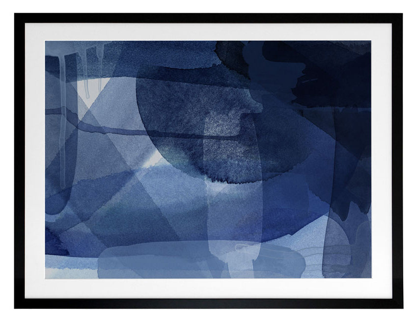 Azul Framed Art Print