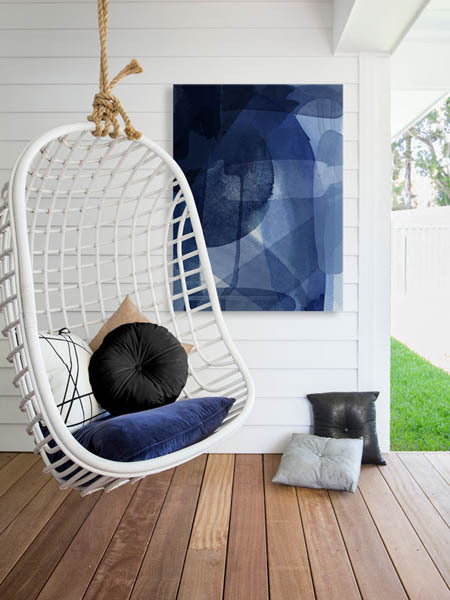 Azul Framed Art Print