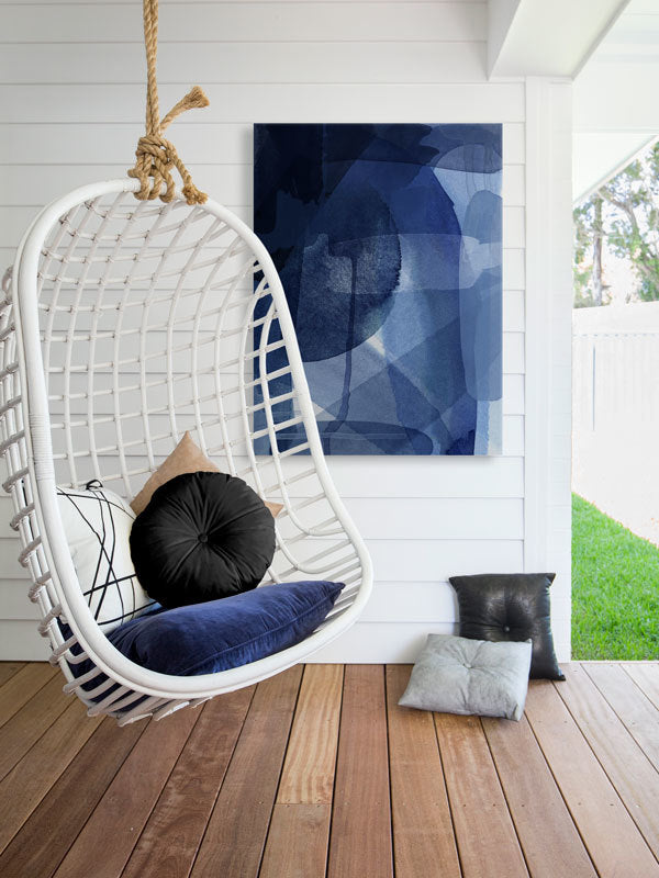 Azul Canvas Art Print | Lifestyle