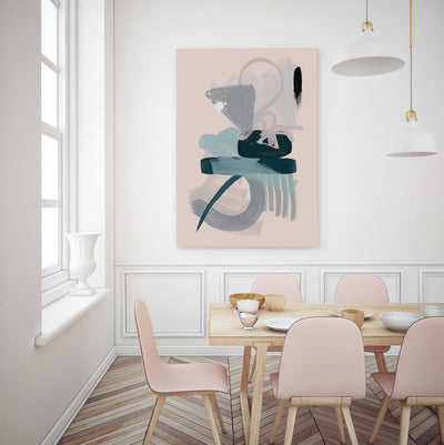 Emerald Om Framed Art Print | Lifestyle