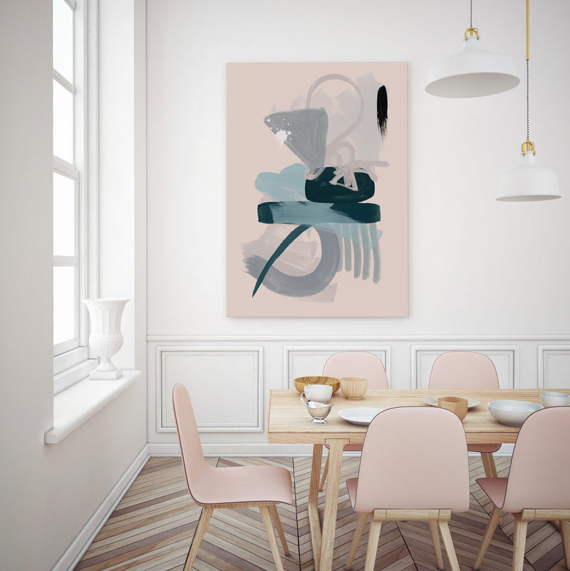 Emerald Om Framed Art Print | Lifestyle