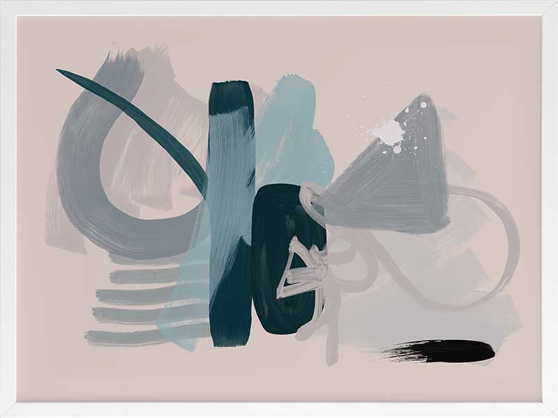 Emerald Om Framed Art Print