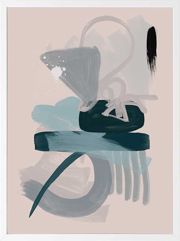 Emerald Om Framed Art Print