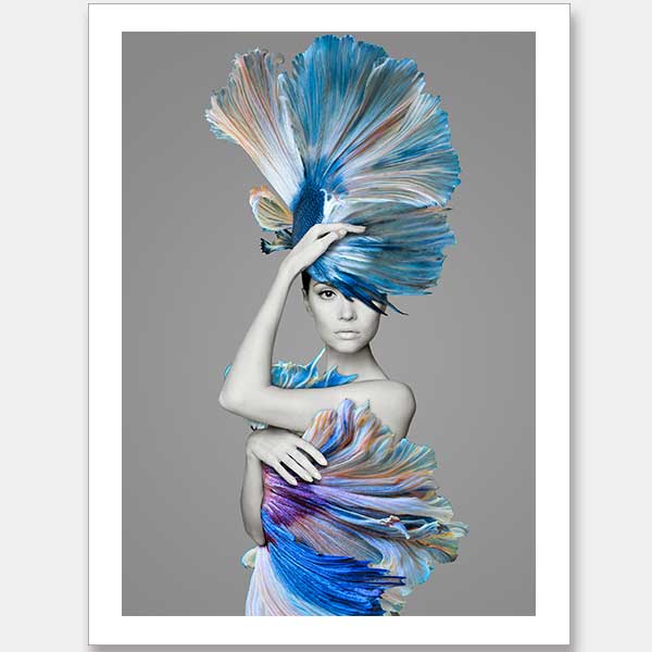 Delphine Unframed Art Print