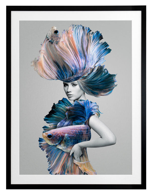 Selene Framed Art Print