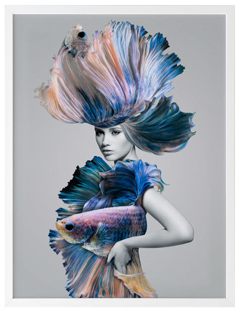 Selene Framed Art Print