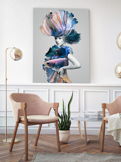 Selene Canvas Art Print | Lifestyle