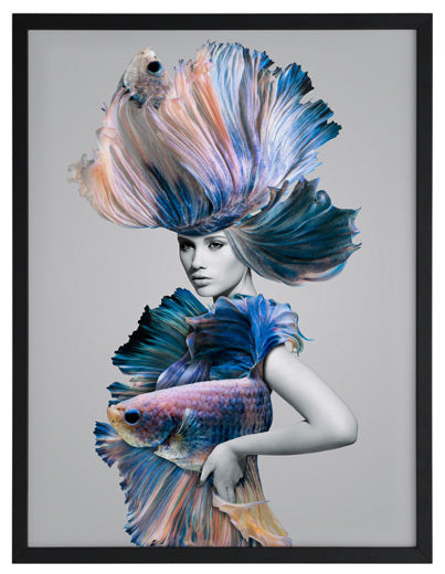 Selene Framed Art Print