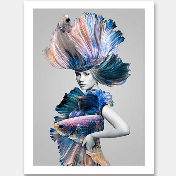 Selene Unframed Art Print