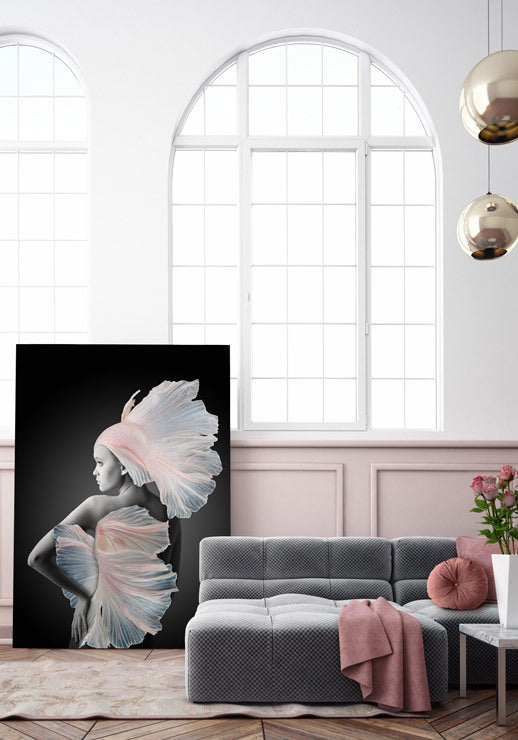 Enki Framed Art Print | Lifestyle