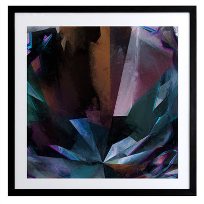 Crystal Nightshade Framed Art Print