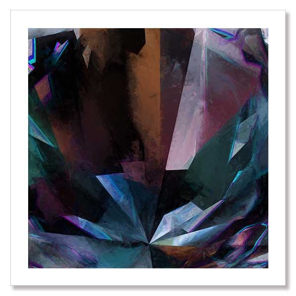 Crystal Nightshade Unframed Art Print