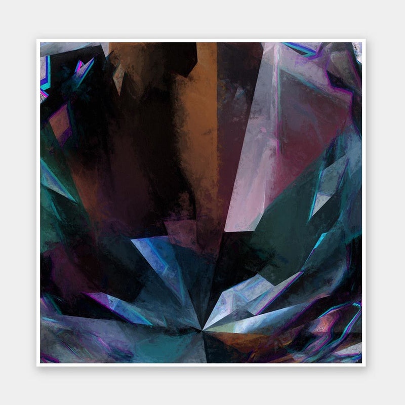 Crystal Nightshade Unframed Art Print