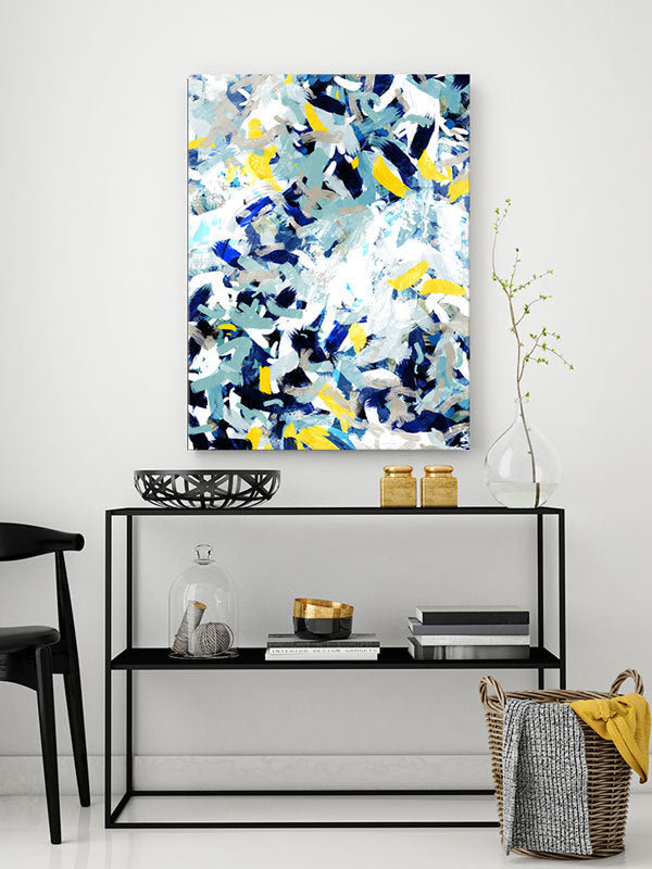 Coastal Fjord Canvas Art Print