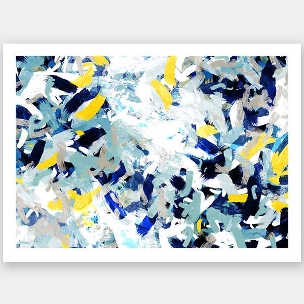 Coastal Fjord Unframed Art Print