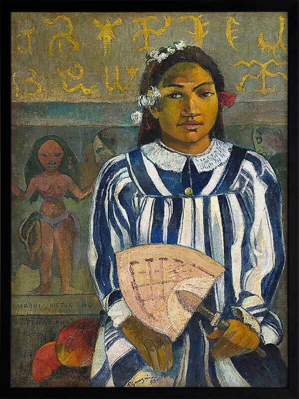 The Ancestors of Tehamana Framed Art Print