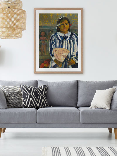 The Ancestors of Tehamana Framed Art Print | Lifestyle