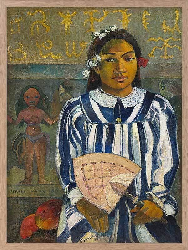 The Ancestors of Tehamana Framed Art Print