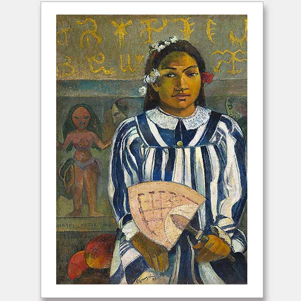 The Ancestors of Tehamana Unframed Art Print