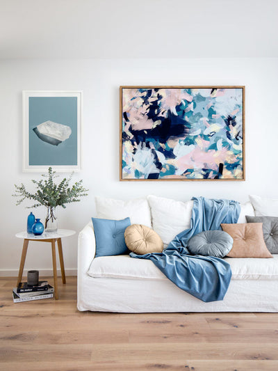 Spring Ocean Canvas Art Print | Lifestyle