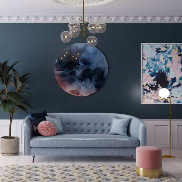 Spring Ocean Framed Art Print | Lifestyle