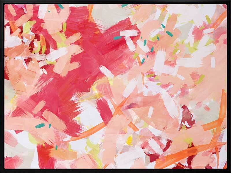 Coral Cove Canvas Art Print