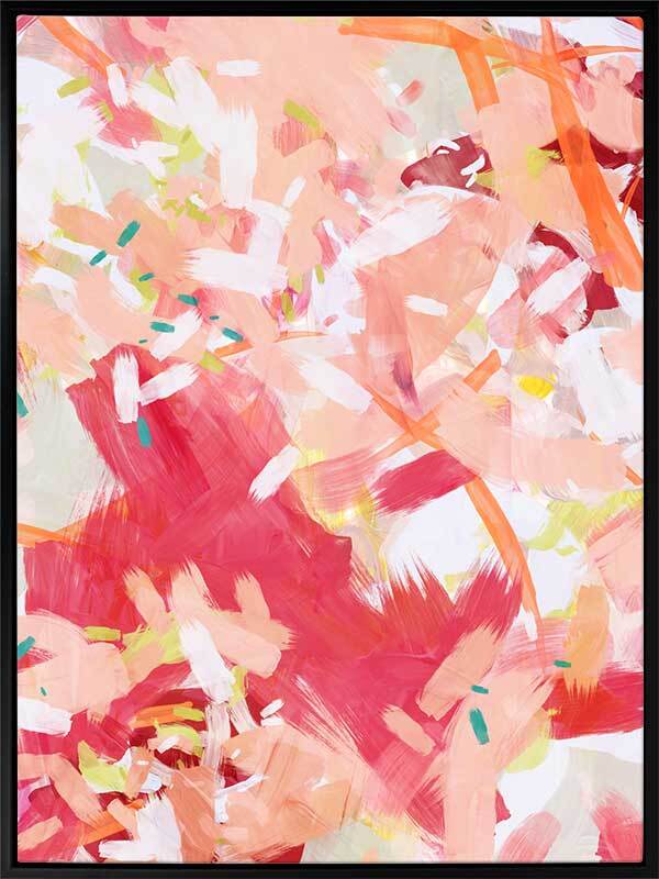 Coral Cove Canvas Art Print