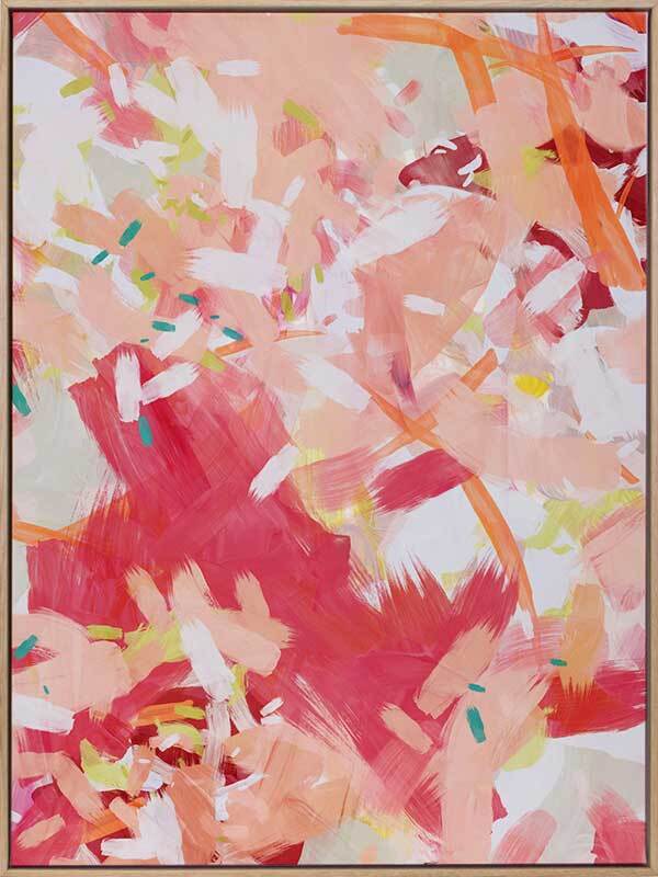 Coral Cove Canvas Art Print