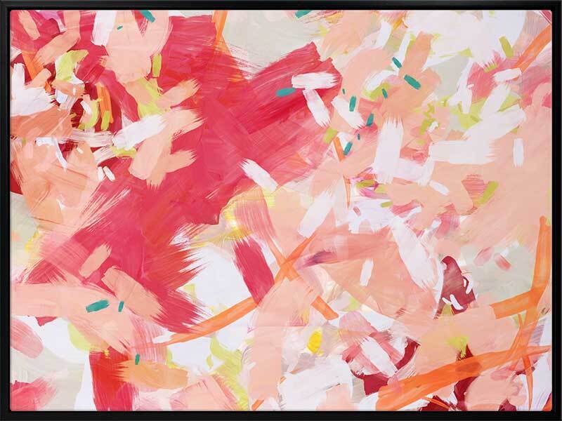 Coral Cove Canvas Art Print