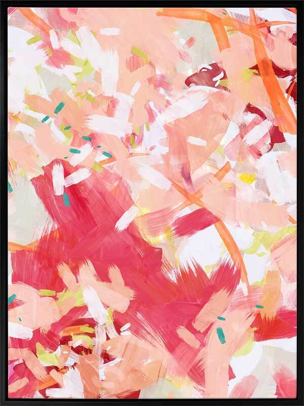 Coral Cove Canvas Art Print