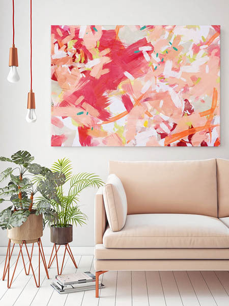 Coral Cove Framed Art Print | Lifestyle