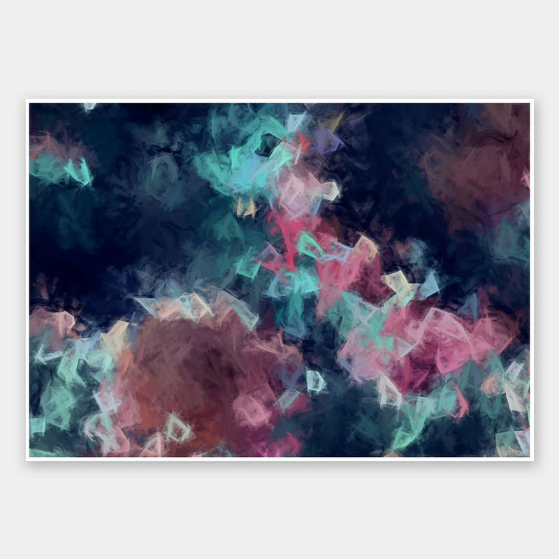 Diamond Storm Unframed Art Print