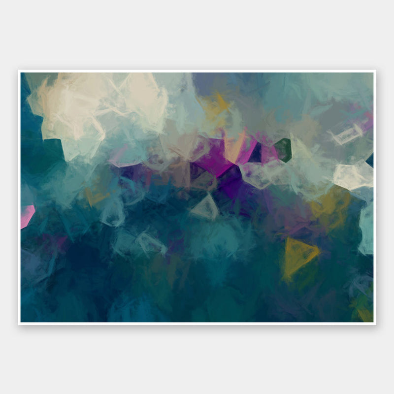 Amethyst Mine Unframed Art Print