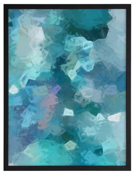 Azure Shine Framed Art Print