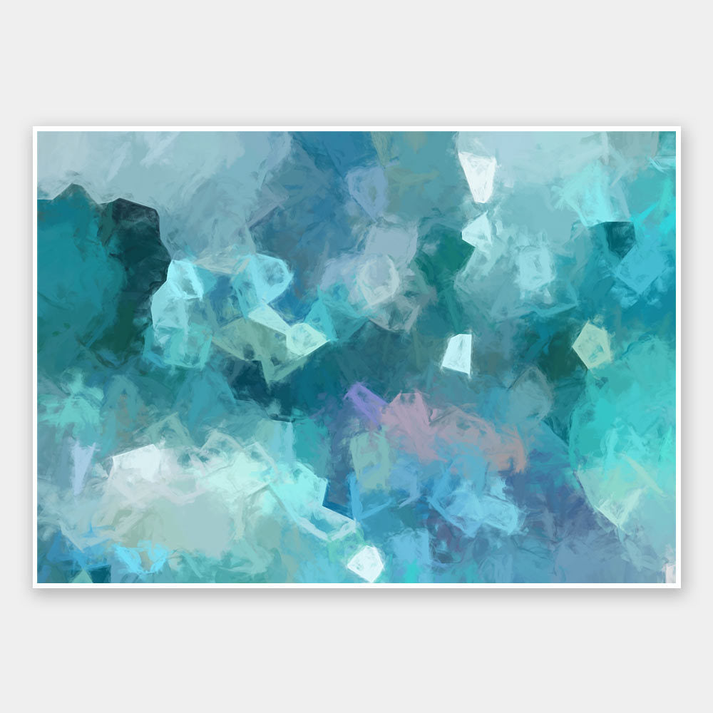 Azure Shine Unframed Art Print