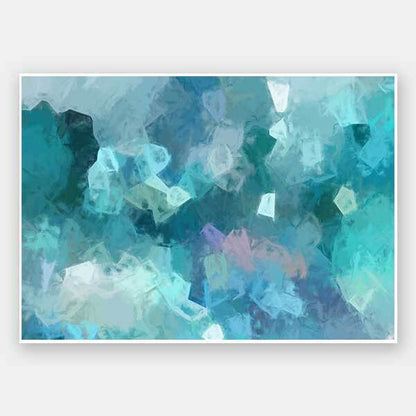 Azure Shine Unframed Art Print