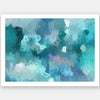 Azure Shine Unframed Art Print