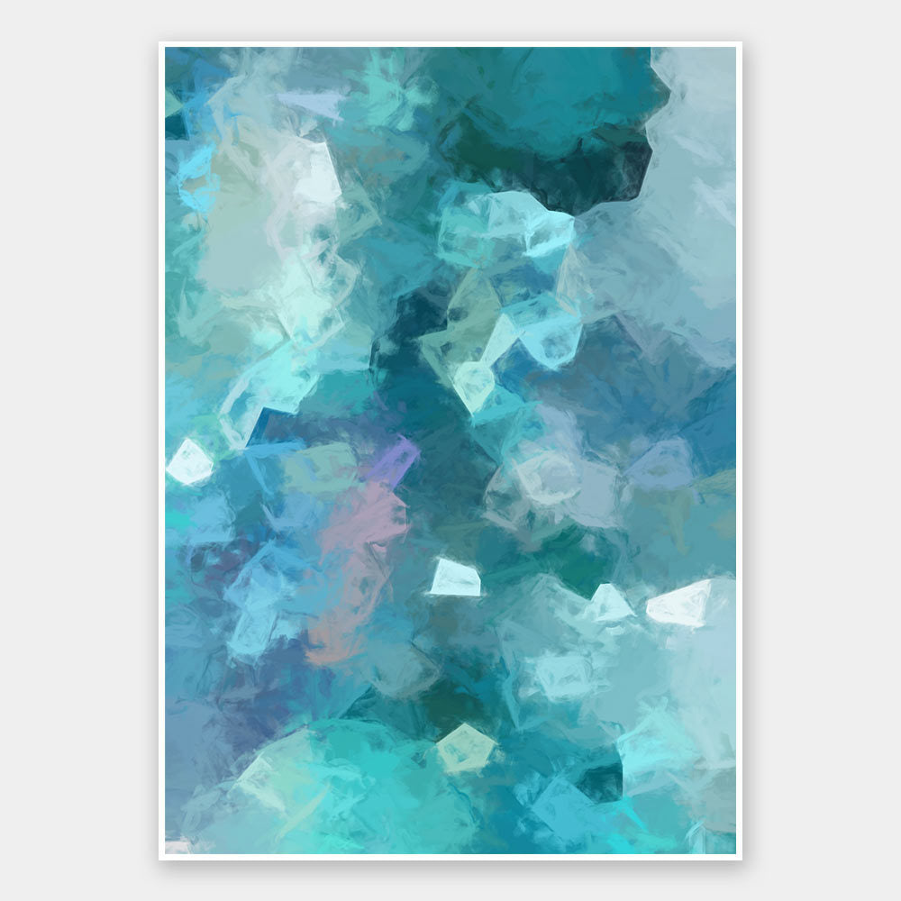 Azure Shine Unframed Art Print