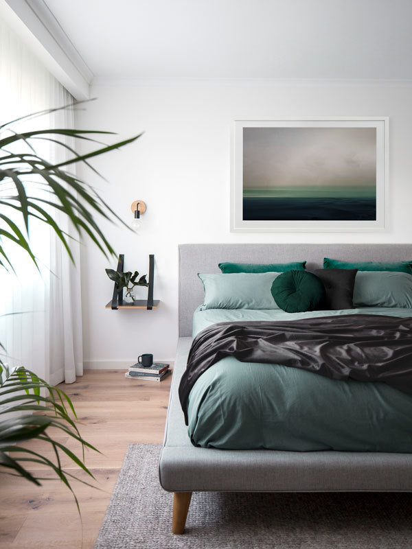 Quiet Caspian Canvas Art Print | Lifestyle