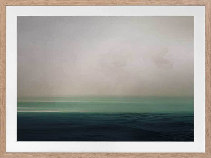 Quiet Caspian Framed Art Print