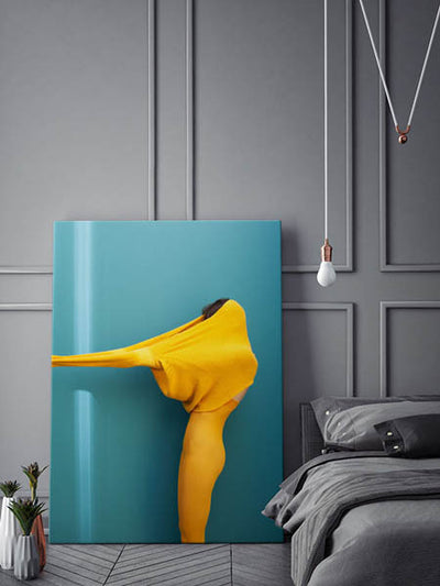 Distort Framed Art Print | Lifestyle