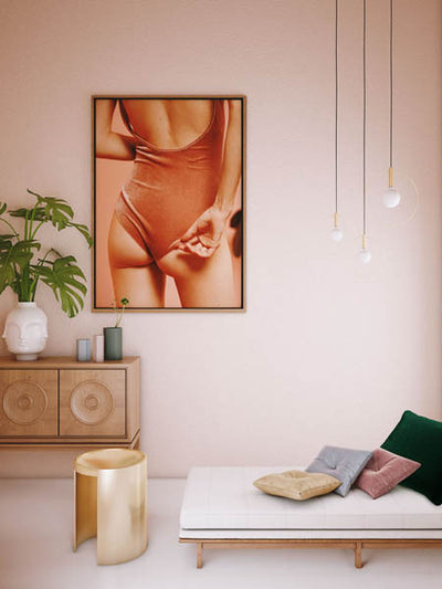 Olivia Framed Art Print | Lifestyle