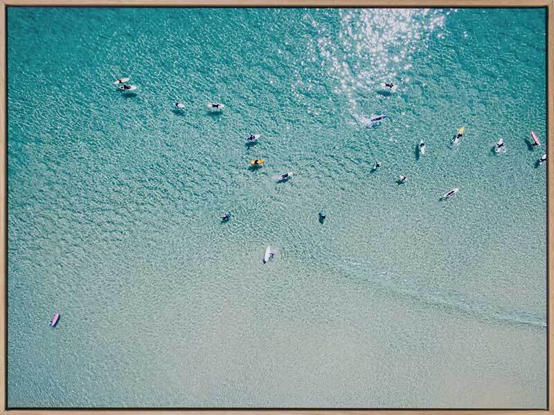 7 Mile Beach Canvas Art Print