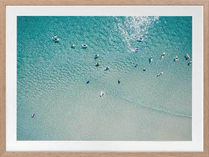 7 Mile Beach Framed Art Print