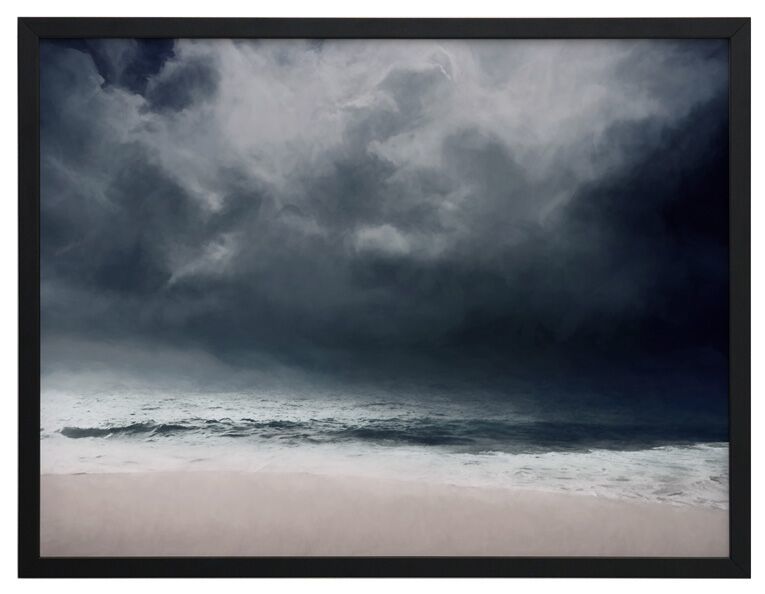 Grey Dawn Framed Art Print