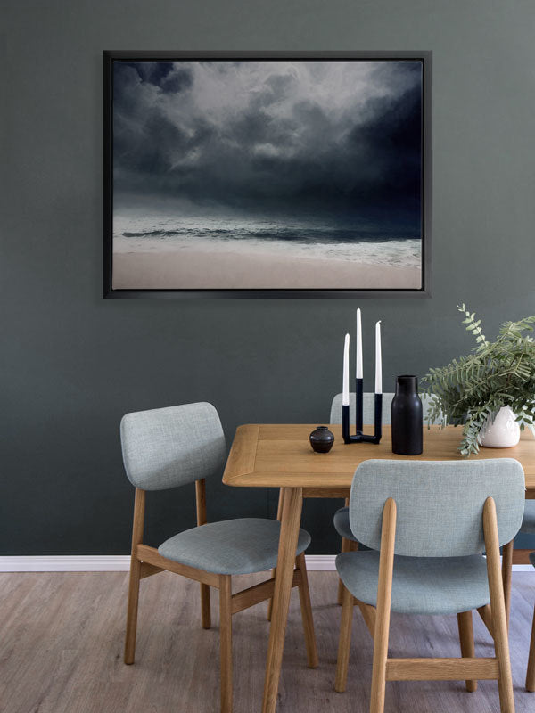 Grey Dawn Canvas Art Print | Lifestyle