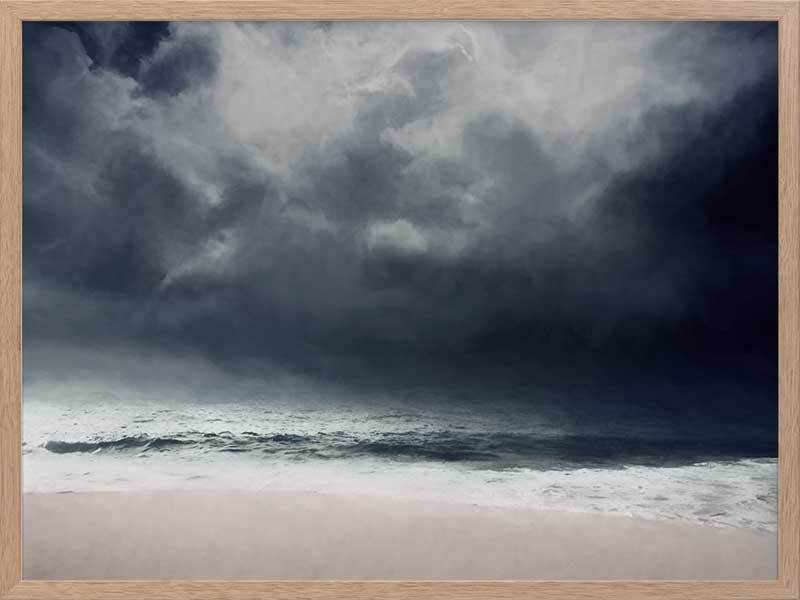 Grey Dawn Framed Art Print